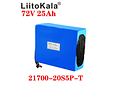 IMP0007 Liitokala 20s 72v 20ah 30ah 40ah 50ah bateria elétrica da bicicleta 21700 5000mah bateria de lítio do trotinette 