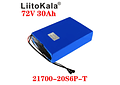 IMP0007 Liitokala 20s 72v 20ah 30ah 40ah 50ah bateria elétrica da bicicleta 21700 5000mah bateria de lítio do trotinette 