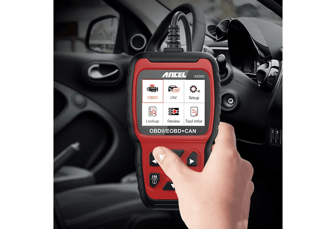 IMP0008 Ancel AS500 OBD2 Ferramenta de diagnóstico OBD 2 do motor do carro