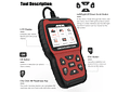 IMP0008 Ancel AS500 OBD2 Ferramenta de diagnóstico OBD 2 do motor do carro