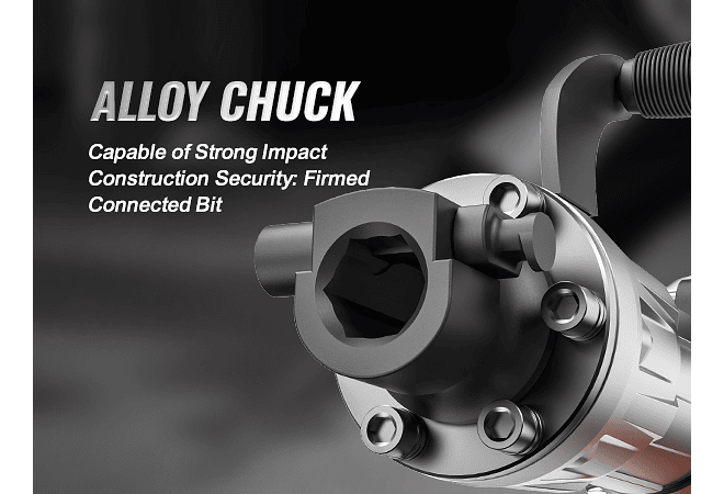  IMP0011 - Martelo Elétrico de Demolição 60J, 1700W - VEVOR