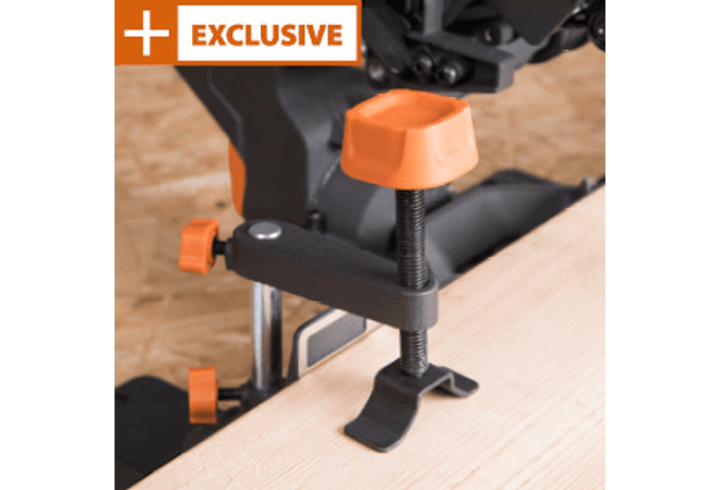 IMP0016- Evolution Serra de esquadria deslizante de 185 mm (R185SMS+) de Evolution com corte multimaterial; bisel de 45°, mitra de 50°; guia a laser. 