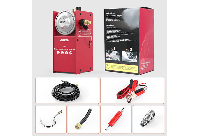 IMP0033 - Detetor de Fuga de Fumo de automóvel Ancel s100 