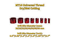 IMP0029- Broca de Diamante VEVOR 8 pces porcelana, mármore, granito etc.