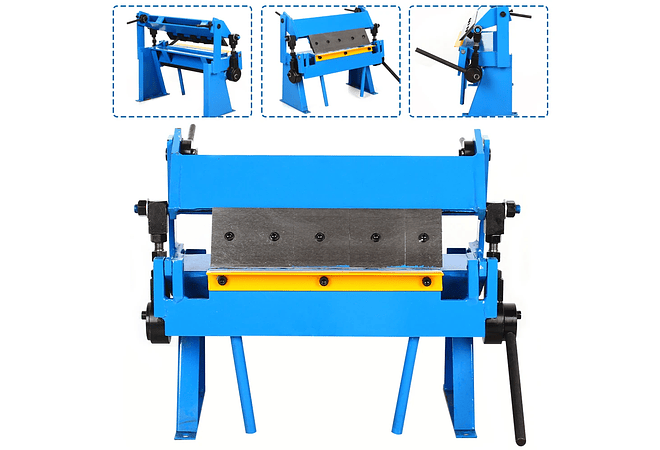 IMP0035- Máquina de dobra manual com tesoura de chapa metálica de 305mm 0-ferramenta de dobra do ângulo de 135 ° 30kg