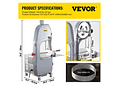 IMP0037- Máquina de corte profissional elétrica de carne/osso - VEVOR