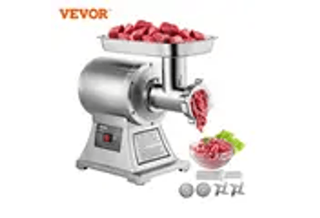 IMP0037- Máquina de corte profissional elétrica de carne/osso - VEVOR