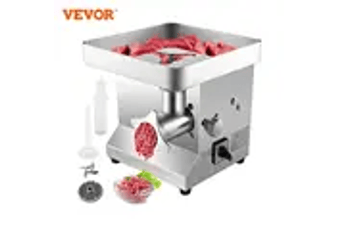 IMP0037- Máquina de corte profissional elétrica de carne/osso - VEVOR