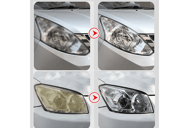 IMP0038- Farol do carro kit de polimento de reparação de restauração de automóveis ferramentas de garagem 800ml 