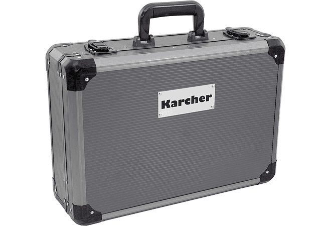 IMP0022- Karcher Mala de ferramentas - 101 peças, plástico, inclui martelo, alicate, conjunto de chaves de fenda, chave de catraca, serra, fita métrica e muito mais