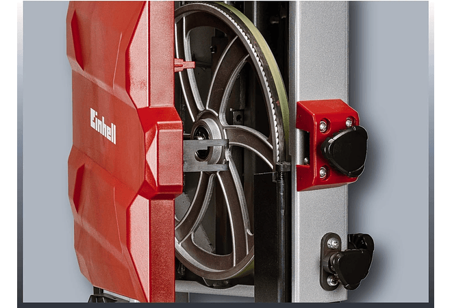 IMP0024- Serra de fita, potência de 250 W, desaceleração 1400 min - 1, velocidade de lâmina 900 m/min, 6 dentes Einhell TC-SB 200/1,