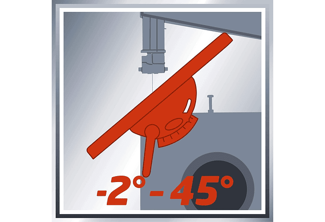 IMP0024- Serra de fita, potência de 250 W, desaceleração 1400 min - 1, velocidade de lâmina 900 m/min, 6 dentes Einhell TC-SB 200/1,