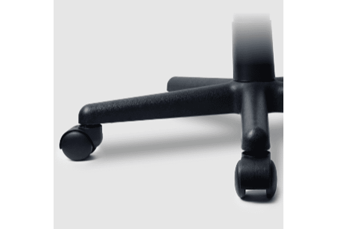 IMP0028- Cadeira de ergonómica de couro para jogos, cadeira giratória de escritório para computador de trabalho (preto)