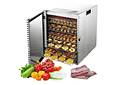 IMP0042-Secador de alimentos doméstico com 12 camadas 220 vfrutas, máquina de secagem, desidrata e dissolução de alimentos 