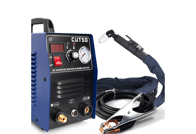 IMP0044- Máquina de soldar, corte a plasma CT50 220V 50A com tocha de corte PT31 