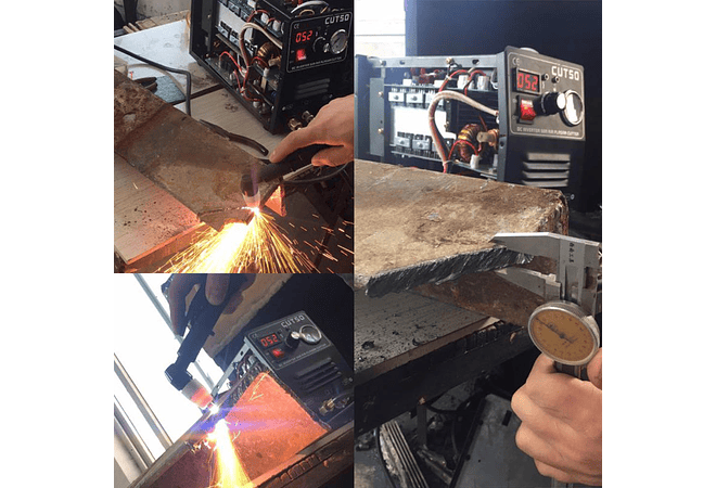 IMP0044- Máquina de soldar, corte a plasma CT50 220V 50A com tocha de corte PT31 