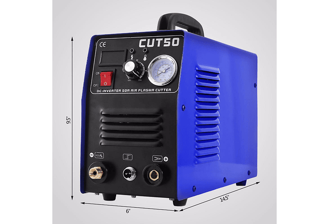 IMP0044- Máquina de soldar, corte a plasma CT50 220V 50A com tocha de corte PT31 