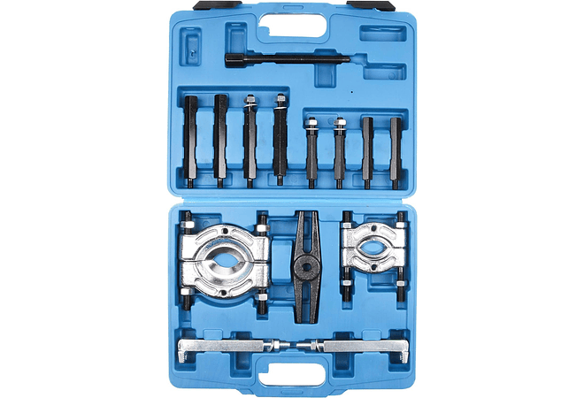 IMP0052- Conjunto de 14 peças de extrator de rolamentos e lâminas separadoras