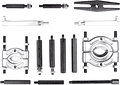 IMP0052- Conjunto de 14 peças de extrator de rolamentos e lâminas separadoras