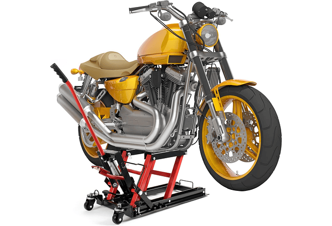 IMP0056- WilTec Cavalete elevador mota suporte até 680 kg