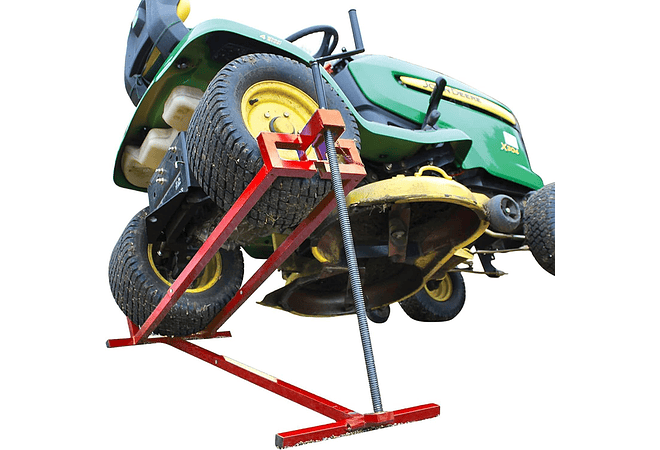 IMP0057- VOUNOT Elevador para trator corta-relvas, dispositivo de elevação, 400 kg, 