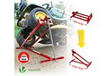 IMP0057- VOUNOT Elevador para trator corta-relvas, dispositivo de elevação, 400 kg, 
