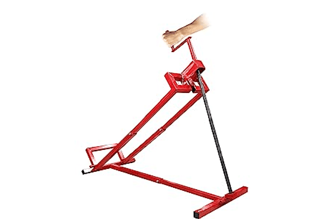 IMP0057- VOUNOT Elevador para trator corta-relvas, dispositivo de elevação, 400 kg, 