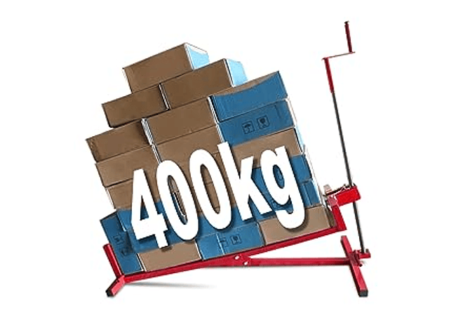 IMP0057- VOUNOT Elevador para trator corta-relvas, dispositivo de elevação, 400 kg, 