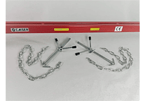 IMP0060- CAISER Suporte ponte niveladora de motor 500 quilos ponte de motor