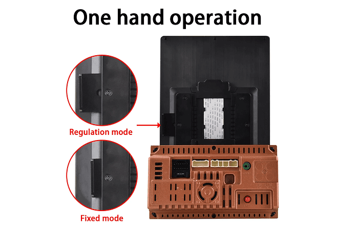 IMP0075- Rádio para automóvel , ecrã vertical, Auto Stereo Universal, Rádio, Mapa GPS para Volkswagen, Nissan, Kia, 2 Din, 9,5&quot;