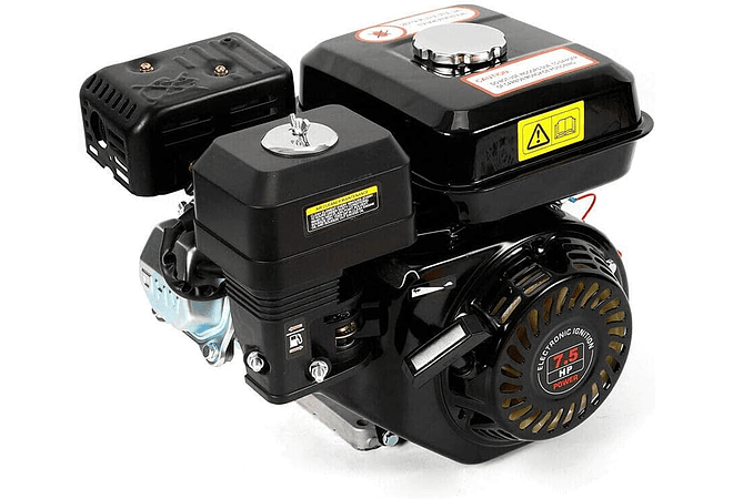 IMP0077- Motor a gasolina, motor de kart industrial de 4 tempos, 1 cilindro, 3600 RPM (vermelho)