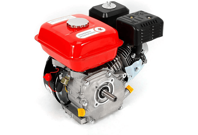 IMP0077- Motor a gasolina, motor de kart industrial de 4 tempos, 1 cilindro, 3600 RPM (vermelho)
