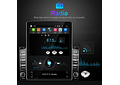 IMP0078- Rádio Carro Podofo Android, Tela Vertical, Navegação GPS, Autoradio, Estilo Tesla, Unidade de Cabeça, Receptor Estéreo, RDS, 9.7 &quot;, 2 Din