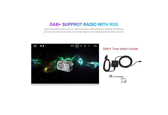 IMP0078- Rádio Carro Podofo Android, Tela Vertical, Navegação GPS, Autoradio, Estilo Tesla, Unidade de Cabeça, Receptor Estéreo, RDS, 9.7 &quot;, 2 Din