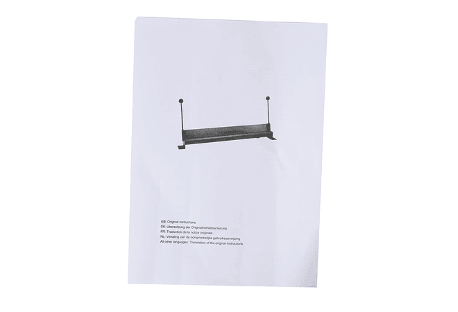 IMP0080- Ferramenta industrial de dobragem de aço, alúminio 460MM 0 °-90 ° Ajustável