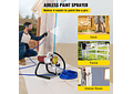 IMP0081- VEVOR-Pulverizador De Pintura De Parede Alta Pressão, 2.2 L/Min para Teto e Piso