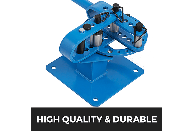 IMP0083- Vevor dobrador de tubulação YP-9 kit de dobra de tubo de aço bancada manual com 7 dados 1-3in 