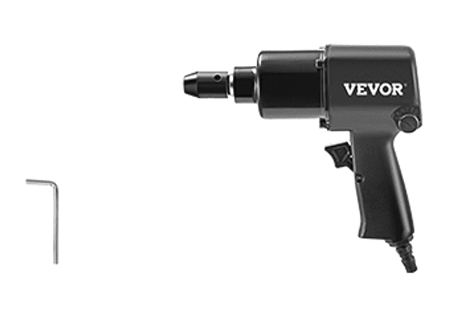 IMP0086- 1/2in chave de impacto pneumática chave inglesa torque 660n. m chave de chave de automóvel profissional pneu porca mangas reparação ferramenta oficina- VEVOR