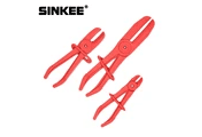  IMP0088- Conjunto de ferramentas de remoção automática - alicate de braçadeira de cabo flexível (9 peças) ( alicate de cabo giratório) 