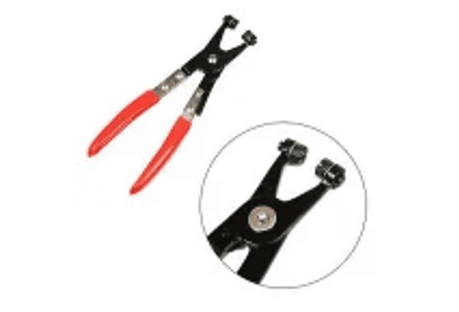  IMP0088- Conjunto de ferramentas de remoção automática - alicate de braçadeira de cabo flexível (9 peças) ( alicate de cabo giratório) 