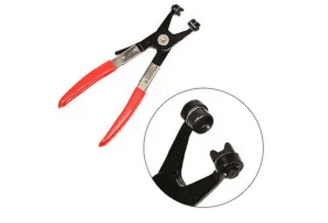  IMP0088- Conjunto de ferramentas de remoção automática - alicate de braçadeira de cabo flexível (9 peças) ( alicate de cabo giratório) 