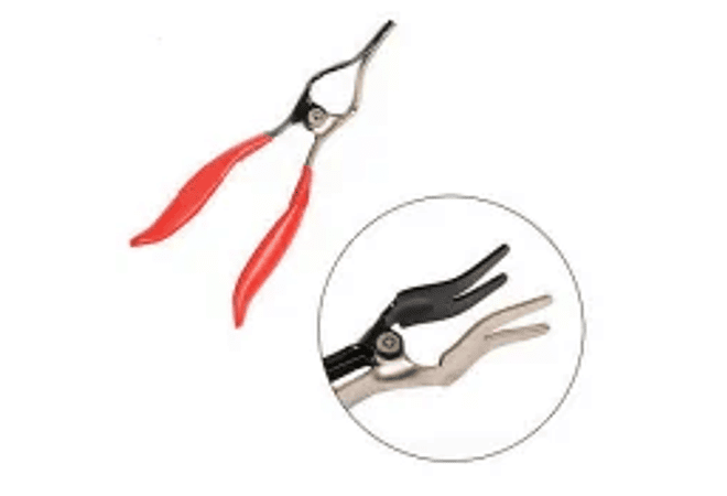  IMP0088- Conjunto de ferramentas de remoção automática - alicate de braçadeira de cabo flexível (9 peças) ( alicate de cabo giratório) 