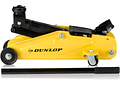 IMP0093- Dunlop Gato hidráulico para automóvel - capacidade de 2 toneladas, faixa de elevação de 135 - 305 mm