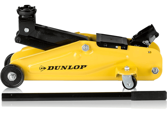 IMP0093- Dunlop Gato hidráulico para automóvel - capacidade de 2 toneladas, faixa de elevação de 135 - 305 mm