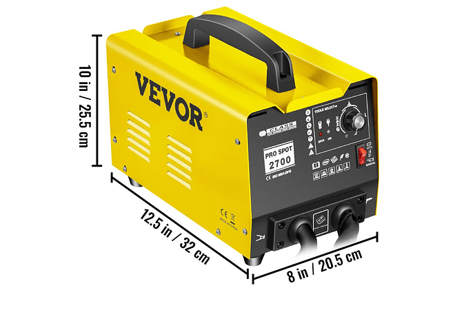VEVOR-Máquina de reparação de soldadura, extratora do painel do veículo, GYSpot 2700, 3500A