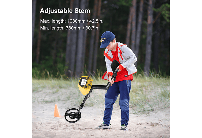 IMP0101- Detector De Metal Subterrâneo, GTX5030 MD4030 GC-1016A 