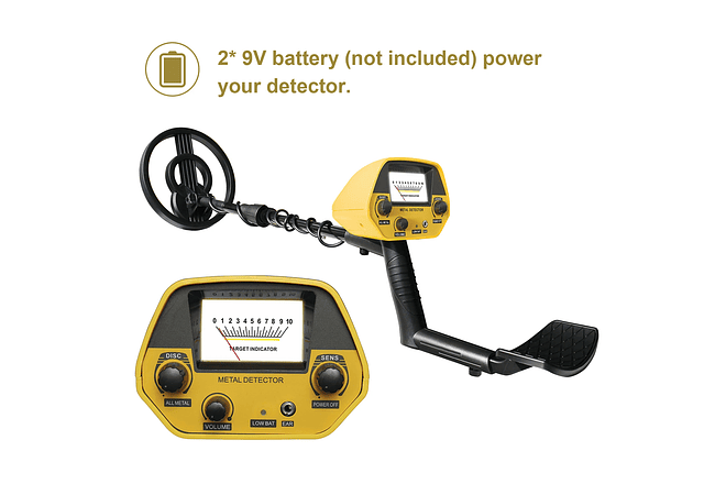 IMP0101- Detector De Metal Subterrâneo, GTX5030 MD4030 GC-1016A 