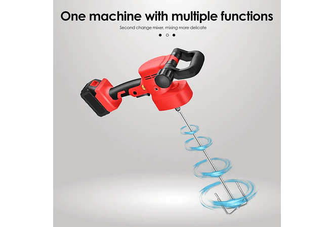 IMP0102- Máquina de Polimento de argamassa de cimento automático de mistura e emplastro 2-em-1 máquina 1700w, 48v 