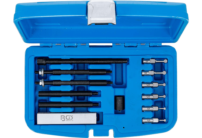 IMP0107- Conjunto de extrator de rolamentos: 10 peças.