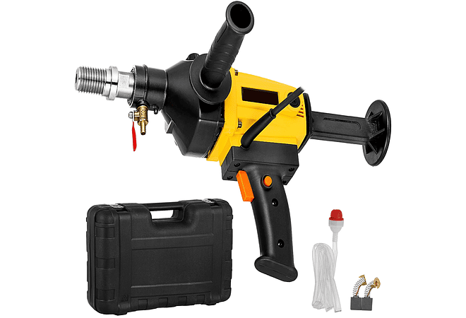 IMP0109- Vevor Broca de diamante de perfuração 1880w 2180w handheld diamante núcleo broca equipamento concreto 110mm 130mm 160mm 180mm molhado/seco 